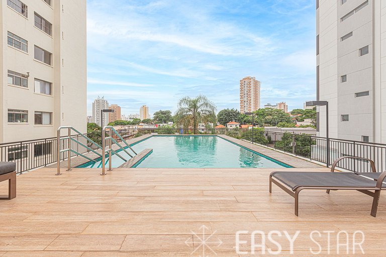Easy Star - Studio deslumbrante no Campo belo - VR03H