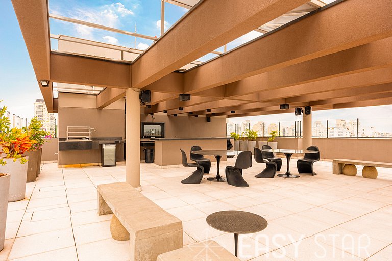 Easy Star - Studio deslumbrante no Campo belo - VR03H