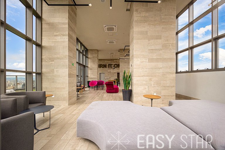 Easy Star - Charmoso studio no coração da Paraíso - SQ04I