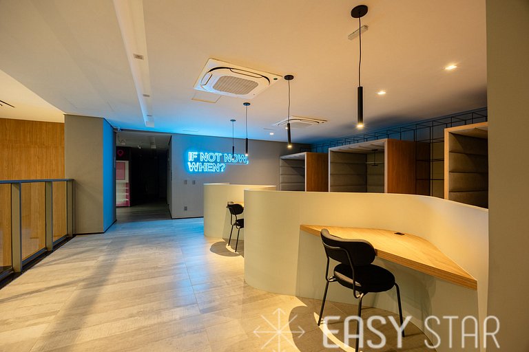Easy Star - Charmoso studio no coração da Paraíso - SQ04I