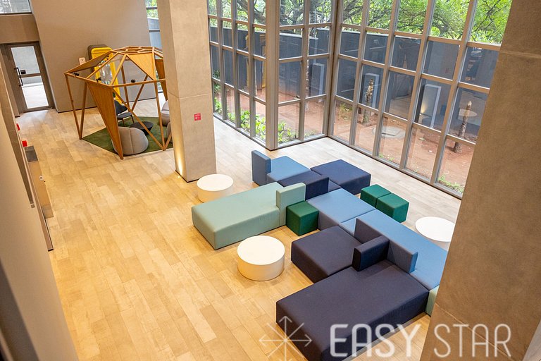 Easy Star - Studio ao lado metrô Paraíso 2 - PZ03I