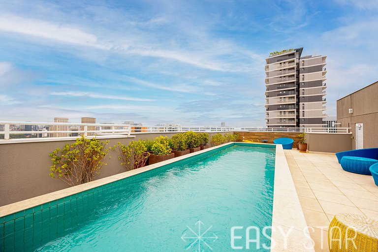 Easy Star - Lindo Studio lado Faria Lima - QF01H
