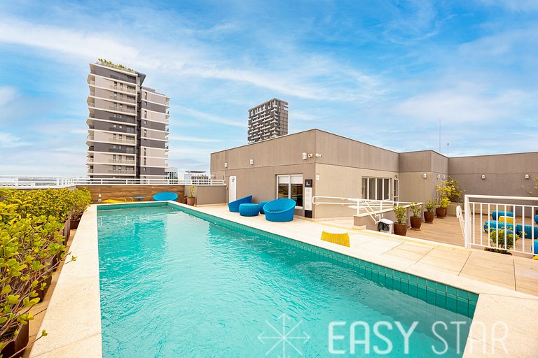 Easy Star - Apartamento Encantador ao Lado da Faria Lima - B
