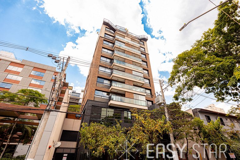Easy Star - Belo apto C/ vaga, varanda e 2 dorms em Perdizes