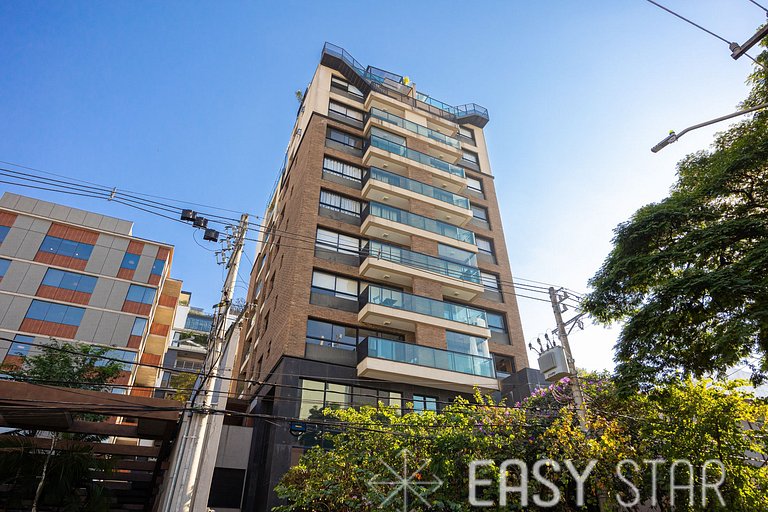 Easy Star - Belo apartamento 1 dorm. C/Vaga na Vila Madalena