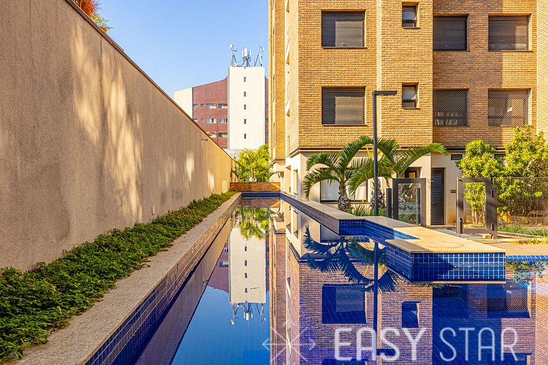 Easy Star - Belo apto C/ vaga, varanda e 2 dorms em Perdizes