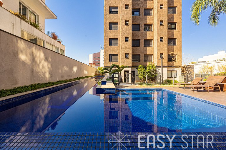 Lindo apartamento 1 dorm. C/Vaga na Vila Madalena