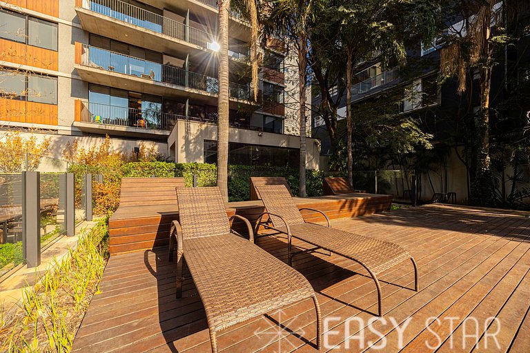 Lindo apartamento 1 dorm. C/Vaga na Vila Madalena