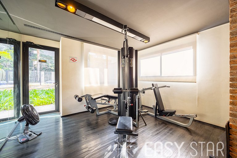 Lindo apartamento 1 dorm. C/Vaga na Vila Madalena