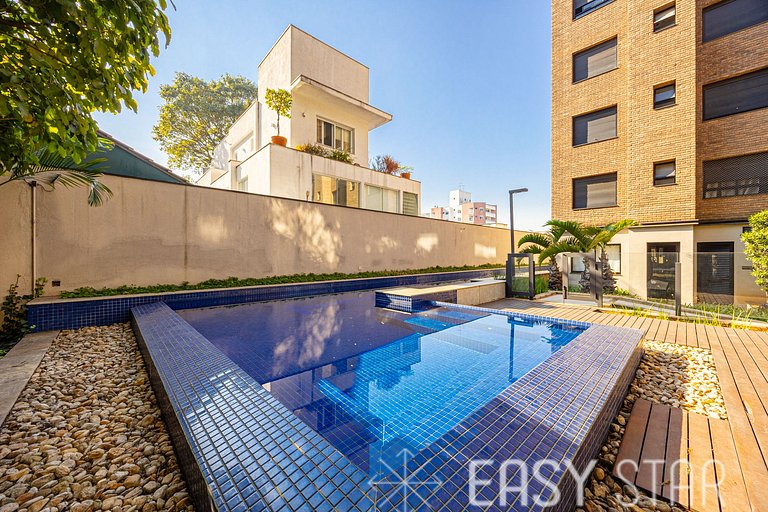 Lindo apartamento 1 dorm. C/Vaga na Vila Madalena