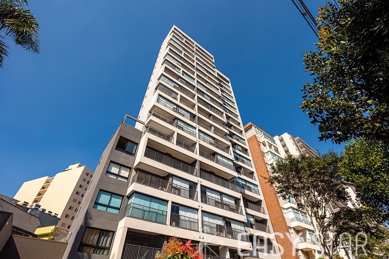 Easy Star - Bele stuidio com vista para a Vila Mariana - JB0