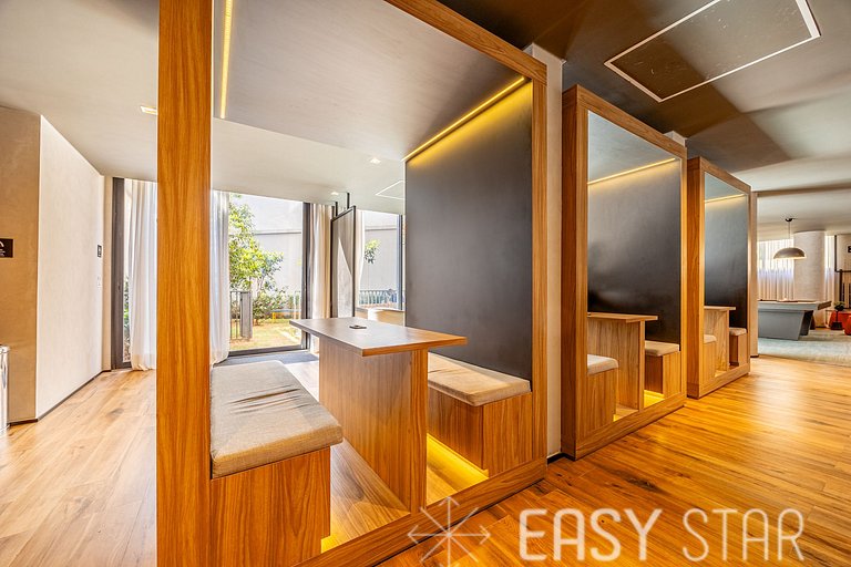 Easy Star - Bele stuidio com vista para a Vila Mariana - JB0