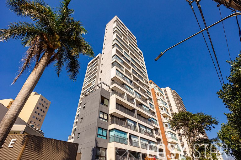 Easy Star - Bele stuidio com vista para a Vila Mariana - JB0