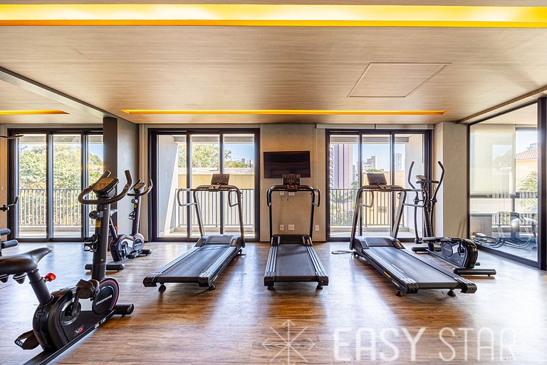 Easy Star - Studio com vista livre na Vila Mariana - JB03I