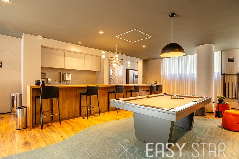 Easy Star - Studio com vista livre na Vila Mariana - JB03I