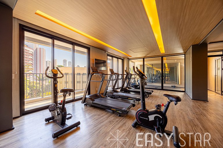 Easy Star - Studio com vista livre na Vila Mariana - JB03I
