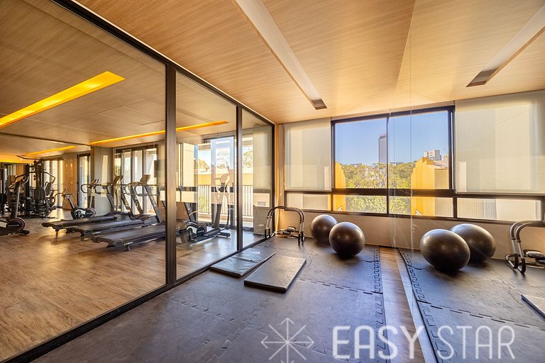 Easy Star - Studio com vista livre na Vila Mariana - JB03I
