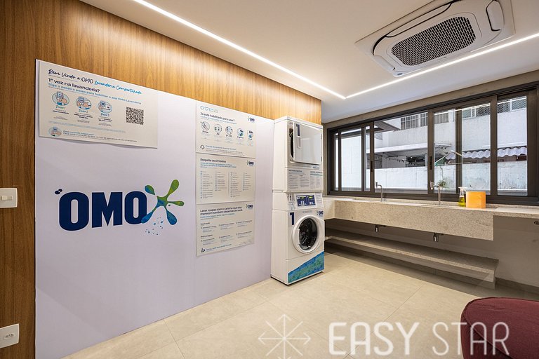 Easy Star - Charmoso studio na rua Pamplona - MD01I