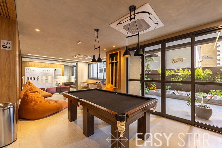 Easy Star - Lindo studio em Pamplona ao lado da Av. Paulista