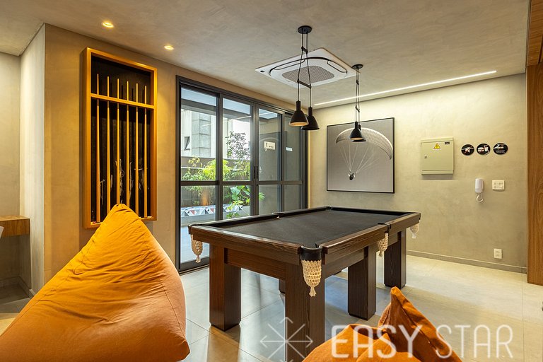 Easy Star - Lindo studio em Pamplona ao lado da Av. Paulista