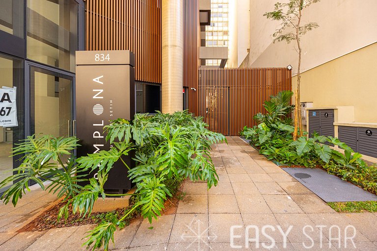 Easy Star - Lindo studio em Pamplona ao lado da Av. Paulista