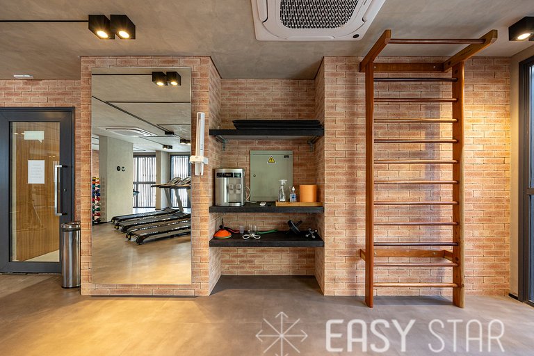Easy Star - Lindo studio em Pamplona ao lado da Av. Paulista