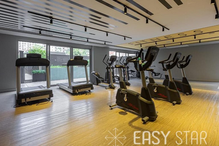 Easy Star - Belo studio com varanda em Perdizes - KW01I