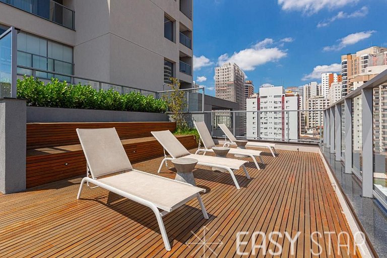 Easy Star - Belo studio na charmosa Pompéia - IK01I