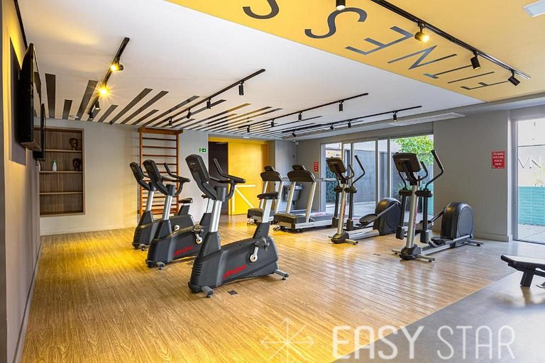 Easy Star - Belo studio com varanda em Perdizes - KW01I