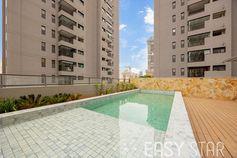 Easy Star - Belo studio com mezanino no coração do Brooklin