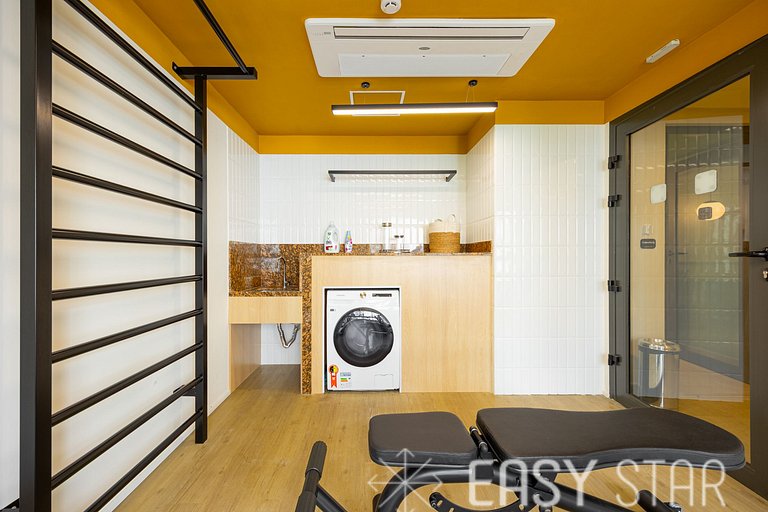 Easy Star - Lindo studio ao lado da Roque Petroni - UB01I