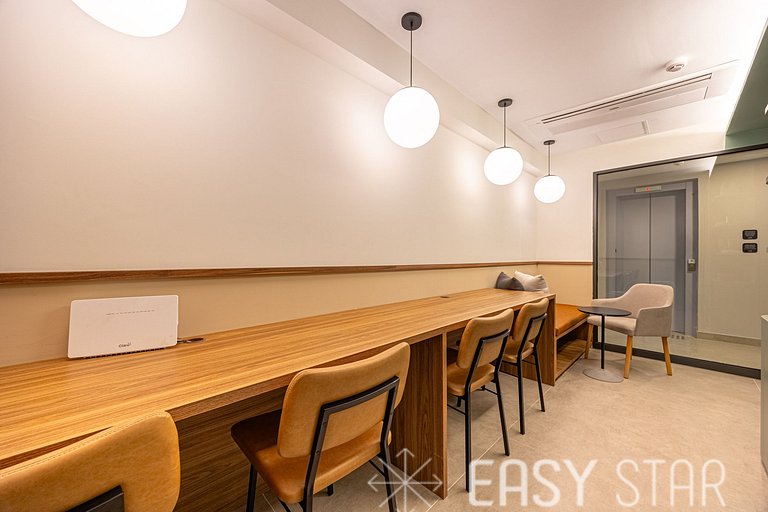 Easy Star - Lindo studio no coração do Brooklin - UG01I