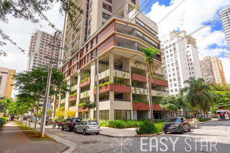 Easy Star - Lindo studio ao lado da Roque Petroni - UB01I