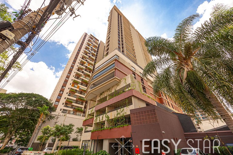 Easy Star - Lindo studio ao lado da Roque Petroni - UB01I