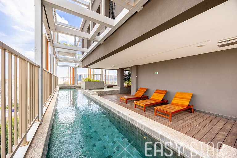 Easy Star - Moderno studio ao lado da Estação Oscar Freire -