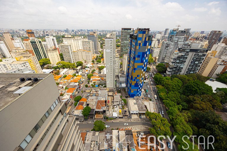 Easy Star - Moderno studio ao lado da Estação Oscar Freire -