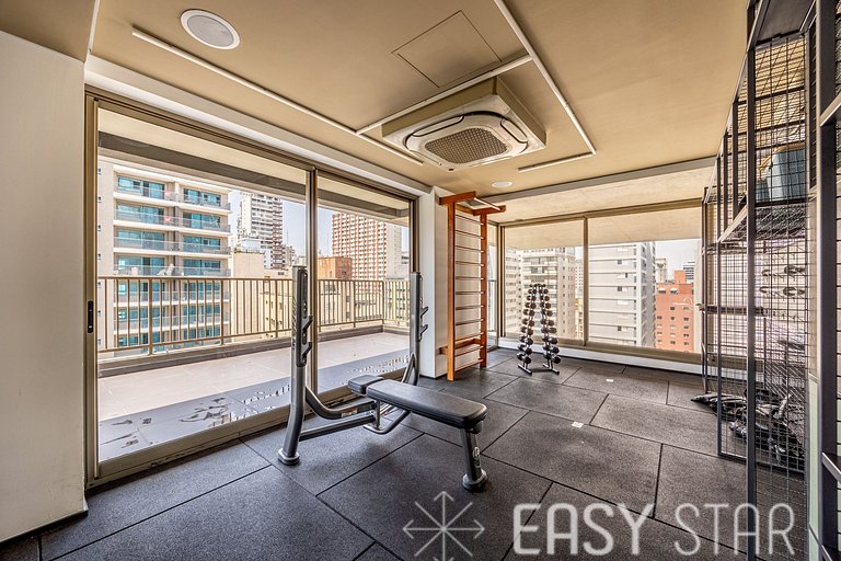 Easy Star - Moderno studio ao lado da Estação Oscar Freire -
