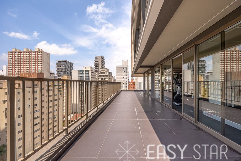 Easy Star - Moderno studio ao lado da Estação Oscar Freire -