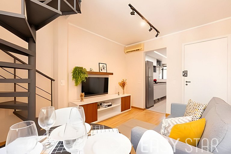 Apto com Lazer Completo  e vaga na Vila Olimpia