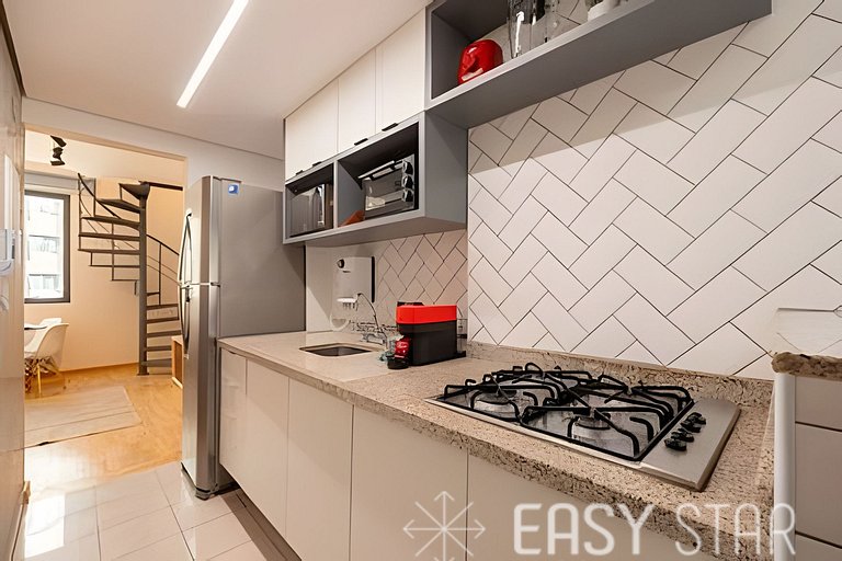 Apto com Lazer Completo  e vaga na Vila Olimpia