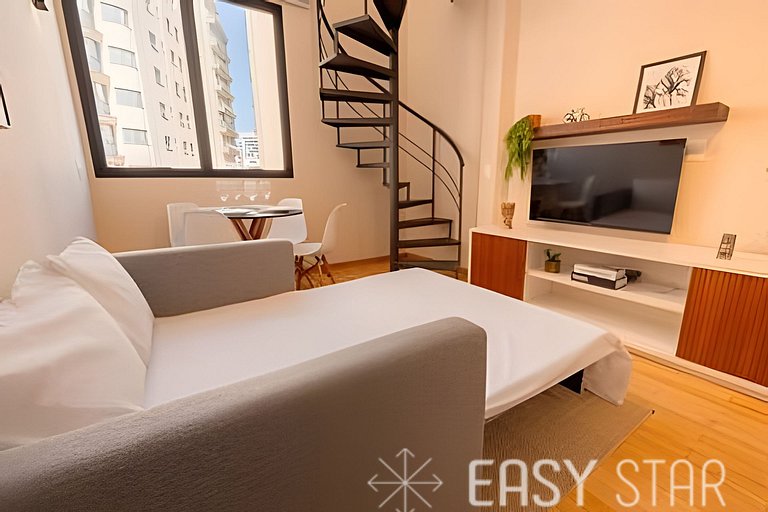 Apto com Lazer Completo  e vaga na Vila Olimpia