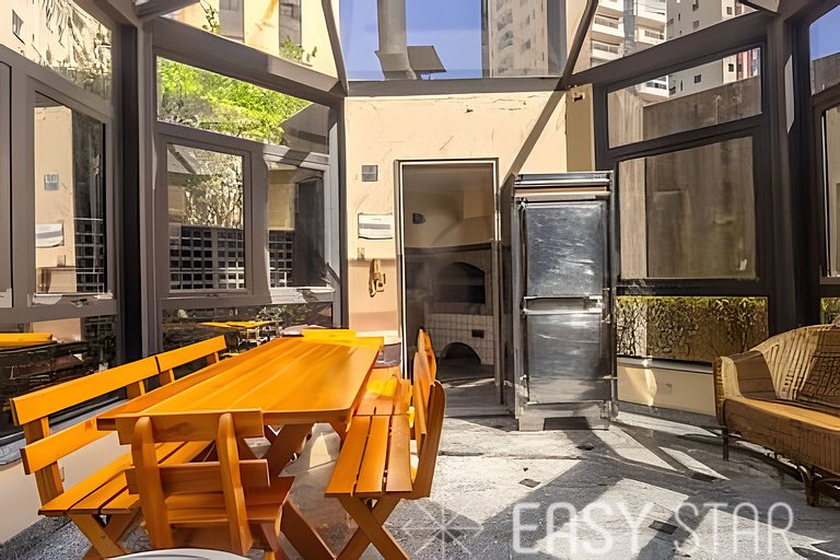 Apto com Lazer Completo  e vaga na Vila Olimpia