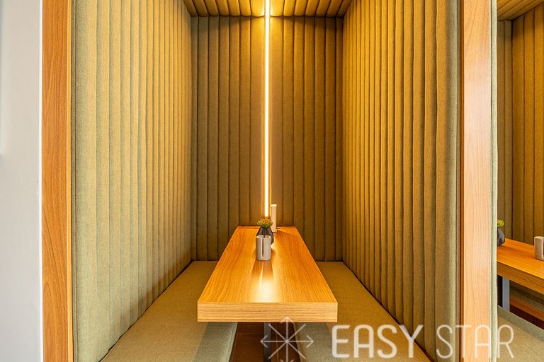 Easy Star - Belo studio com mezanino no Brooklin! - VC01I
