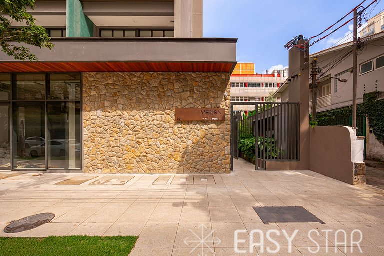 Easy Star - Belo studio com mezanino no Brooklin! - VC01I