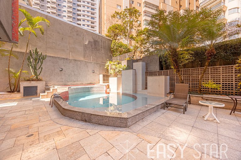 Easy Star - York Duplex - Apartamento com lazer completo e v
