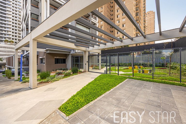Easy Star - Belo studio ao lado da Estação Brooklin - SQ01I