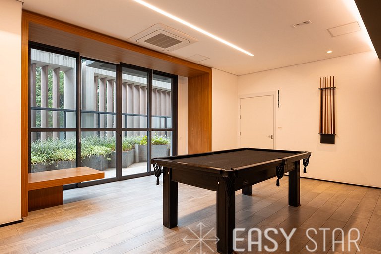 Easy Star - Belo studio ao lado da Estação Brooklin - SQ01I