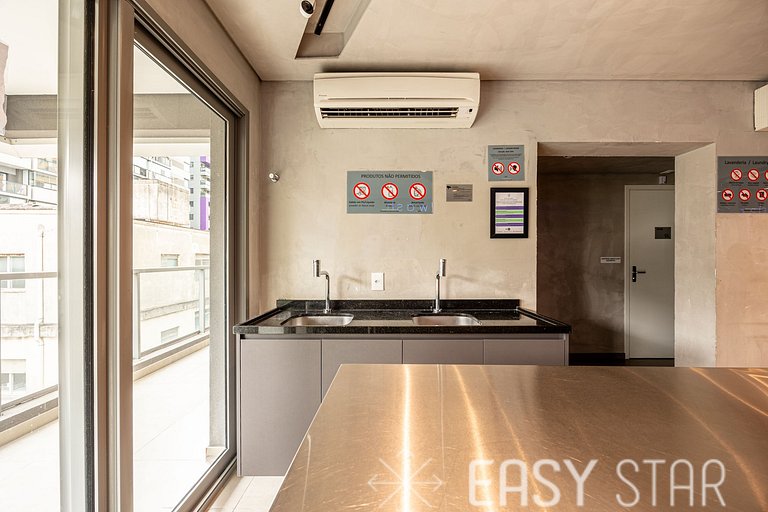 Easy Star - Lindo studio na rua Oscar Freire - SO03I