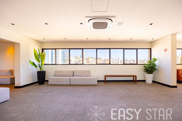 Easy Star - Studio com vista panorâmica da Bela Vista - JL01
