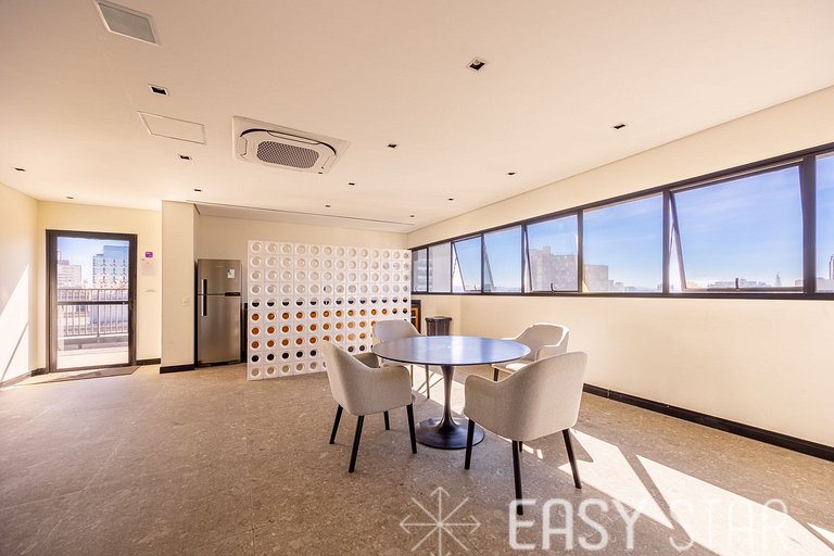 Easy Star - Studio com vista panorâmica da Bela Vista - JL01